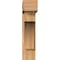 Ekena Millwork Westlake Block Smooth Bracket w/ Offset Brace, Western Red Cedar, 7 1/2"W x 28"D x 32"H BKT0806X28X32WTL05SWR - alternate 2